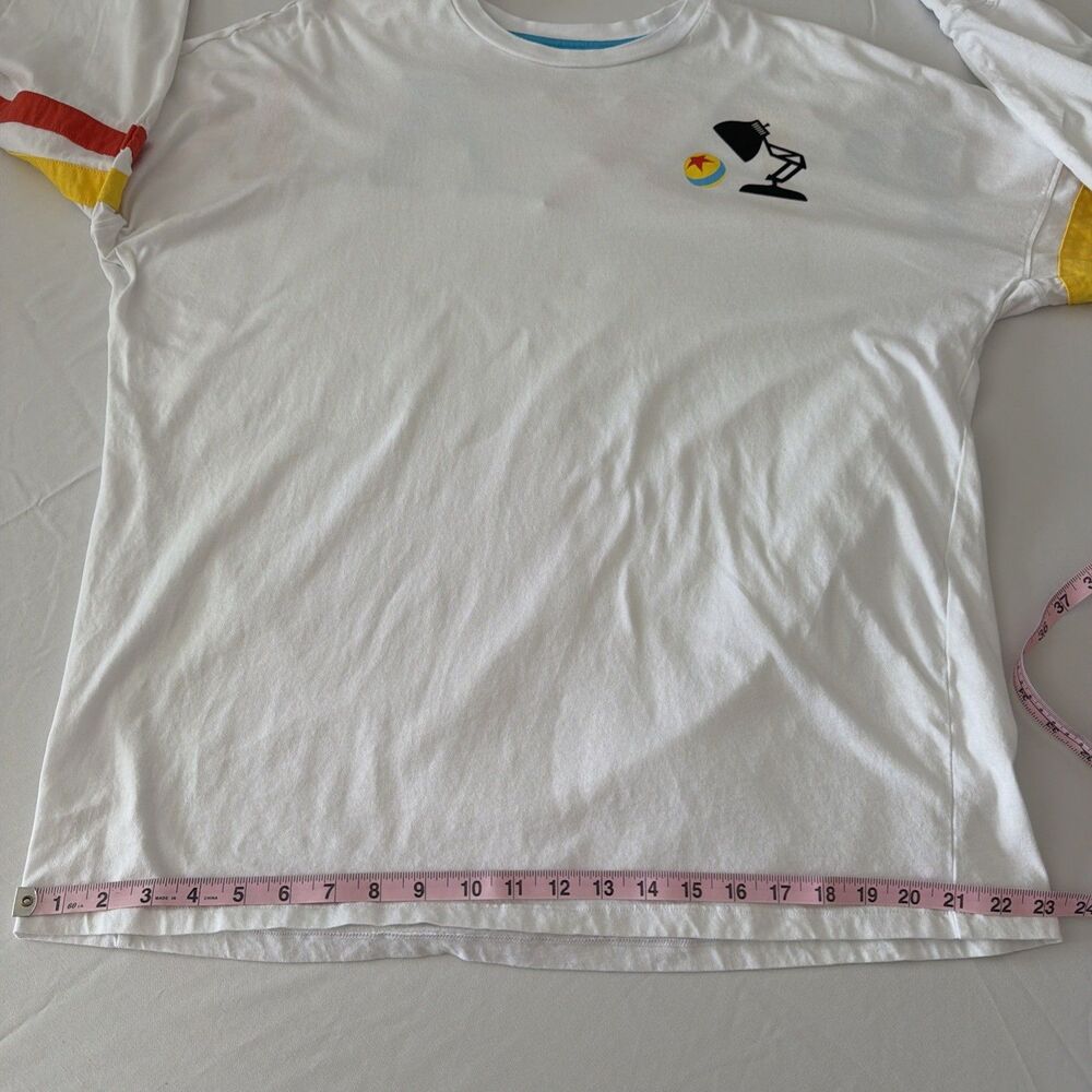 Disney Pixar Sz XL Hype Jersey White BoxLunch Exclusive Luxo Jr Lamp Ball Fandom - Picture 7 of 11